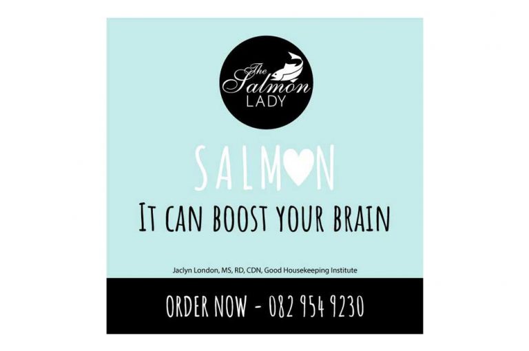 The Salmon Lady Facebook It Can Boost Your Brain ad
