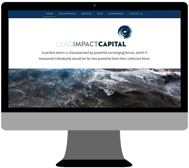 Lead Impact Capital website