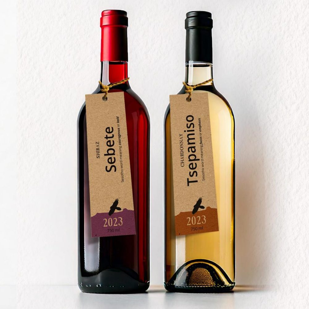 Witsieshoek wine lables